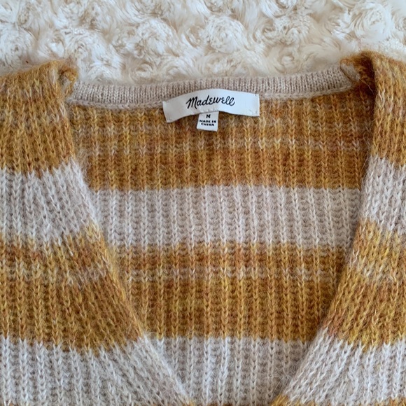 Space-Dyed Staley V-Neck Pullover Sweater, M - Picture 7 of 9
